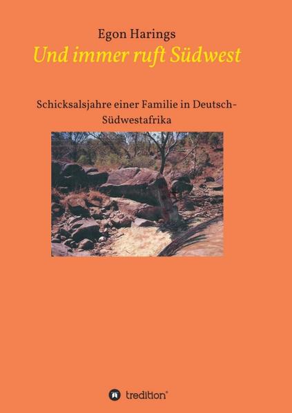 Namibia vor dem Ersten Weltkrieg. Eine Familie vom Niederrhein folgt dem Ruf Afrikas und findet in Deutsch-Südwestafrika eine neue Heimat. Sie erlebt die Aufstände der Hereros und anderer Stämme dort und wird selbst von Schicksalsschlägen hart getroffen. Eine Geschichte, geschrieben nach wahren Begebenheiten.