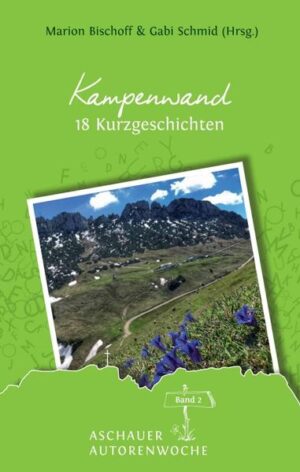 Kommen Sie mit nach Aschau im Chiemgau, wo die Kampenwand mit ihrem steingrauen Rücken schon von weitem zu sehen ist. Erleben Sie, wie sich das Gänseblümchen im Schatten einer Felsnase fühlt. Freuen Sie sich mit dem Schneeprinzenpaar an seinem befristeten Dasein und entdecken Sie die Liebe am Fuße der Kampenwand. Lassen Sie sich beim Lesen der kriminellen, lustigen und fantastischen Geschichten auf diesen eindrucksvollen Berg entführen. Die Kampenwand erwartet Sie …