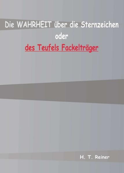 Dieses Buch ist eine objektive (=meine) Beschreibung dieser Welt, deren gesellschaftlichen Werte nicht einmal mehr bei einer ebay-Auktion Interessenten finden würden. Klingt im ersten Moment sehr traurig, aber... falls Sie über einen gewissen Sinn für schwarzen (... halt, diese Bezeichnung wäre politisch nicht korrekt)... falls Sie über einen gewissen Sinn für Humor mit einem Schatten verfügen, dann können Sie meine Aussagen gegenüber jeglicher Glaubensoffenbarung, der Politik im Allgemeinen, dem Fußball als Sinn an sich, dem Aussterben der Drachen und dem unbestimmten Flug einer Hummel getrost folgen. Sie stellen sich nach diesen Zeilen mit Bestimmtheit die Frage: Was hat dies mit der Beschreibung der Sternzeichen zu tun?