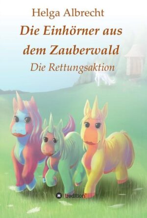 Molly und ihre Freundinnen Sunny und Happy sind lustige, bunte Einhörner. Sie leben im Zauberwald, und besuchen dort die Regenbogenschule. Von ihrer Lieblingslehrerin, Fau Sommerwind, erfahren sie manchmal im Unterricht, was sich vor dem großen, verbotenen Tor, in der Welt der Menschen ereignet. In Molly und ihren Freundinnen wächst der Wunsch, diese Welt selber zu erleben. Nur Mondlicht, das geheimnisvolle Einhorn, kann ihnen dabei helfen. Nachdem sie viele Prüfungen bestanden und ihre Teamfähigkeit bewiesen haben, beginnt für sie das große Abenteuer. Gemeinsam mit Mondlicht überwinden sie das große, verbotene Tor und gelangen so in die Menschenwelt. Dort helfen sie Tobias, einem jungen Pferdehofbesitzer, und seinen Freunden. In einer gefährlichen, nächtlichen Aktion befreien sie die Pferde von Bauer Geizigmann, die auf seinem Hof unter schlechtesten Bedingungen gehalten werden.