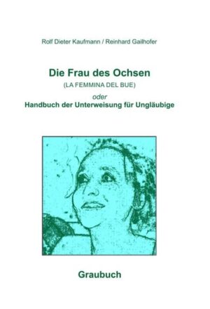 Humorvoll legen Michièl Muffa und Stefano Conte di San Donà di Piave die Vorgaben der großen Religionen zum Wert der Frau dar, wobei sie niemals vergessen, darauf hinzuweisen, dass sie zu diesem Thema alles beweisen können. Sie müssen deshalb den beiden gar nichts glauben. Wie bei der Existenz Gottes, die man auch nicht glauben muss, dürfen Sie alles in Frage stellen, solange Sie selbst auch nur annähernd glaubhaft machen können, dass Sie eindeutig richtiger liegen. Es geht um Toleranz, dulden, das Gehenlassen eines Übels, weil dem zur Wahrung der Ordnung Berufenen der Verzicht auf ein Eingreifen klüger erscheint als der Versuch des Unterdrückens. Toleranz kann zum Indifferentismus führen: Vermeintliche Toleranz, im Venezianischen LA FEMMINA DEL BUE, die Frau des Ochsen geheißen. Die Entwicklung des Frauenbildes wurde zu allen Zeiten begleitet von Lehrmeinungen der Kirchen. Diese wurden den Männern fast immer als zwingende Lebens- und Verhaltensregeln im Umgang mit Frauen aufgetischt, teils mit, teils ohne körperliche Gewalt, jedoch immer mit der Maßgabe, dass FRAU kein Mensch sei und dass FRAU sittliche Mängel und Defizite mangels Menschsein in den Grenzen einer religiös-moralischen Männer-Welt besäße.