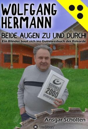 Ein blinder Mann, der auf dem Dach herumwerkelt? Ein blinder Mann, der an der Kreissäge arbeitet? Ein blinder Mann, der eigenhändig Stromleitungen verlegt? Das alles ist Wolfgang Hermann, der blinde Hausbauer aus Niederbayern. Der heute 72-Jährige hat das Kunststück vollbracht, sich trotz Erblindung sein eigenes 930 m² großes Haus zu bauen. Man kann es sich kaum vorstellen, bis man es selbst gesehen hat...