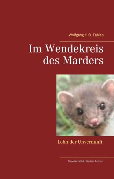 Hamburg. Martin Lusson, ein Mann von 40 Jahren, davon bereits die Hälfte der Zeit verheiratet, dem Gipfel seiner beruflichen Entwicklung nahegekommen, in einer für ihn vermeintlich intakten Ehe und Familie lebend, begibt sich nach einer kurzen, eher lächerlich zu bewertenden Affäre seiner Frau plötzlich auf die unterste soziale gesellschaftliche Stufe. Er verfällt dem Alkohol, wird kriminell und landet im Gefängnis. Doch auf welche Art und Weise spielt in dem menschlichen Niedergang ausgerechnet ein Marder eine alles entscheidende Rolle ...?