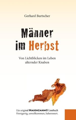 Geschichten von Männern, alle jenseits der Sechzig. Nicht mehr ganz frisch, aber immer noch gut. Im Kampf mit dem Ruhestand, dem Nichtmehrgebrauchtwerden, ihrer Einsamkeit und ihren Ängsten. Sie hadern, klagen an, leisten Widerstand. Doch dann lehrt sie ein Zufall, eine Begegnung, dass die Dinge nicht schlechter, nur anders geworden sind. Dass auch in ihrem Leben noch Raum ist für Glück. Dass ihre Zeit noch lange nicht gekommen ist. Dass es halt Herbst ist und nicht mehr Frühling. Und plötzlich erkennen sie den Reichtum dieser ganz besonderen Zeit.