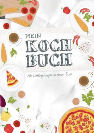 Das Kochbuch zum Selberschreiben mit Inhaltsverzeichnis, niedlichen Illustrationen und viel Platz für kreative Kochideen. Sammele deine liebsten Rezepte in einem handlichen Buch. - Mit 80 Seiten für 37 Rezepte - praktisches Format: 148 x 210 (DIN A5) - Angenehme Handhabung dank Ringbindung - kein lästiges Zuklappen beim Kochen - Cooles Design - wertiges 120g Papier - auch als Geschenk ideal