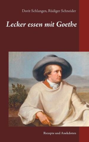 "Das Herz der Küche sind die Kräuter!" Goethe hat es als Gourmet gewusst und hatte sie in seinen Gärten. Mit ihrer eigenen, umfangreichen Sammlung schlagen die Autoren Rezepte vor. Salate, leckere Desserts und natürlich auch Hauptgerichte. Vergessene Delikatessen der Goethezeit kommen wieder in die Küche, wie z.B. Topinambur, Rapontica, Quitten, Maronen, die Kornelkirsche und einiges mehr. Und man erfährt auch Anekdoten aus dem Leben Goethes, der nicht nur der klassische Dichterfürst ist, sondern ein Mensch zum Anfassen. Das Buch ist mit zahlreichen Farbfotos ausgestattet.