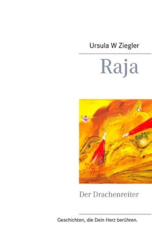 Traum oder Wirklichkeit oder gar Albtraum? Raja findet sich während einer Wanderung in einer Gegend wieder, die nur aus Einöde besteht. Dabei sollten sich laut Wanderkarte um ihn herum grüne Berge erstrecken! Eine vermeintliche Felsformation, an der er rastet, entpuppt sich als Drache, der ihm zeigt, was das Leben mit dem macht, der nicht weiß, wo es hingehen soll. Eine abenteuerliche Reise beginnt, an deren Ende Raja mehr findet, als er sich je erträumt hätte. "Raja Der Drachenreiter" ist die fünfte Geschichte von Ursula W Ziegler aus der Reihe "Geschichten, die Dein Herz berühren".