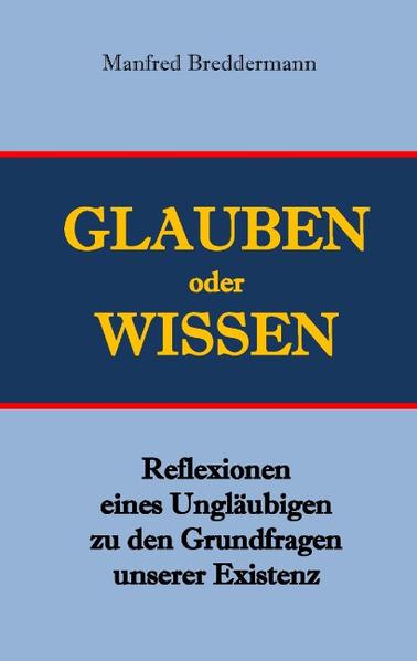 Glauben oder Wissen bezieht sich weniger auf die Frage, wer oder was die Welt erschaffen hat, das weiß ohnehin niemand. Es ist vielmehr der Versuch, unser menschliches Potential, unser Denken und Verhalten im täglichen Leben besser zu verstehen und von unnötigen Zwängen aus Religion und Gesellschaft zu befreien. Zu den Fragen, wer bin ich und habe ich Lebensaufgaben zu erfüllen, werden Aussagen aktueller Weisheitslehrer gegenüber gestellt.