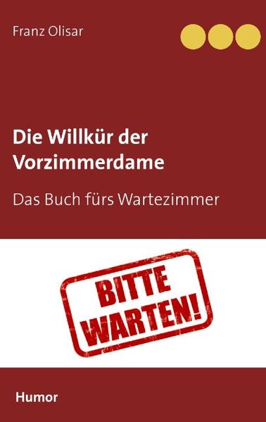 Eine satirisch anklagende Aufarbeitung der Unsitte von Ärzten und deren Mitarbeitern, Termine ohne Notwendigkeit auf ignorante, arrogante Art und Weise mehrfach, ja vielfach zu vergeben, und dadurch die Patienten dazu zu verurteilen, sinnlos stundenlang in überfüllten Wartezimmern herum zu lungern. Gnadenlos hält der Autor mit autobiographischen, schier unglaublich anmutenden Tatsachenberichten den Göttern in Weiß "kishonesk" den Spiegel vors Gesicht. Lassen sie uns tatsächlich absichtlich unnötig lange warten, damit wir demütig erkennen können, dass ihre Zeit wesentlich kostbarer ist als unsere eigene?