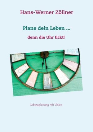 Plane dein Leben ... denn die Uhr tickt!, das ist keine Drohung, sondern so ist das ganz normale Leben. Und weil unsere Zeit unaufhaltsam vergeht, können wir sie im Grunde nicht wirklich planen. So ist dieses Buch auch kein Versuch, Ihnen zu helfen, Ihre Zeit zu planen, sondern Ihr Leben in der Zeit. Frei nach dem biblischen Motto des Apostels Paulus, das Sie in der Bibel, in Epheser 5,16 nachlesen können: "Kauft die Zeit aus!", was so viel heißt wie: "Lebt euer Leben sinnvoll!" Dabei spielt für mich die Lebensvision eine zentrale Rolle, von der alles andere im Leben ausgehen und an dem es sich orientieren sollte. Damit unterscheidet sich das Konzept dieses Buches von denen des klassischen Zeitmanagements. Sie haben es also nicht mit einem weiteren Buch zum Zeitmanagement zu tun, sondern mit einem praktischen Begleiter, der Sie in die Lage versetzen soll, das Ticken Ihrer Lebensuhr mit Gelassenheit hinzunehmen, weil Sie wissen, dass Ihr Leben eine Vision hat, die Ihr Leben in Balance hält und zu einem nachhaltigen Erbe führen wird.