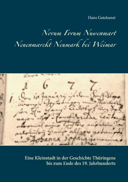 Novum Forum Nuwenmart Neuenmarckt Neumark bei Weimar | Bundesamt für magische Wesen