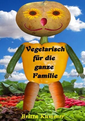 Bei "Vegetarisch für die ganze Familie" kommt, wie der Name schon verrät, jeder auf seine Kosten - egal ob Groß oder Klein. Es wird süß, pikant, orientalisch, kohlenhydratarm und ... Rezepte, um Familie und Freunde kulinarisch zu verwöhnen. Und auch für Kinder sind leckere Gerichte dabei. Eine Speisekarte voller Köstlichkeiten. Haben Sie jedoch keine Angst davor, kreativ zu sein und das eine oder andere Rezept je nach Geschmack zu variieren. Es heißt schließlich: Die Königin des Kochens ist die Fantasie. Ein Muss für Freunde der vegetarischen Küche und für die, die einfach mal gerne einen fleischlosen Tag einlegen wollen. Und als zusätzliches Extra gibt es noch einen literarischen Nachtisch. Guten Appetit!