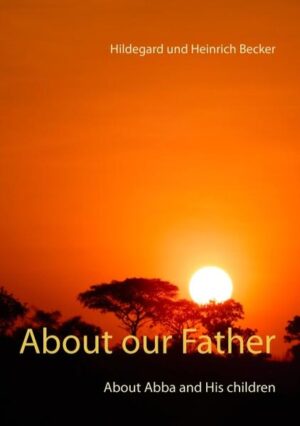 It is all about God the Father. God the Father named Abba by Jesus disappeared widely from churches preaching. We want to take the reader on the journey to get to know the loving Father of Jesus. Talking about our experience getting to know His great love for all mankind we encourage to trust in being His beloved children.