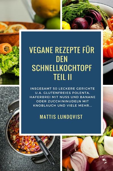 Leckere Gerichte aus dem Schnellkochtopf? Wenn Sie auf der Suche nach einer schnellen und einfachen Möglichkeit sind, Ihre Gäste mit zauberhaften Gerichten aus dem Schnellkochtopf zu verwöhnen, sind Sie hier genau richtig. Enthaltene Gerichte: Curry mit Spinat und Linsen Dampfgarspargel Einfacher Brauner Reis Einfacher Schwarze Bohnen Reis Erbsen-Spinat Pasta Feine Selleriesuppe Feine Tomatensuppe Feines Gedämpftes Gemüse Feines Mandel-Kokosnuss Risotto Frühstücksquinoa Gefüllte Paprikaschote Gekochte Okraschote Gemischtes Gemüsecurry Glutenfreie Minestrone Glutenfreier Haferbrei mit Kokosnuss Glutenfreies Polenta Grüne Bohnen mit Pilzen Haferbrei mit Äpfeln und Cranberries Haferbrei mit Erdbeeren Haferbrei mit Heidelbeeren Haferbrei mit Nuss und Banane Haferbrei mit Pfirsich Karottensuppe Kartoffelbrei mit Knoblauch Kartoffelsalat aus dem Schnellkochtopf Kartoffelsuppe mit Lauch Kichererbsen mit Tomaten Kichererbsencurry mit Kartoffeln Knoblauch-Pastinaken Gratin Köstliche Karottensuppe mit Kartoffeln Köstliches Kartoffelrisotto Kürbis mit Hafergrütze Leckere Vegetarische Pasta Leckerer Reis Linsenreis Perfekt gelungenes Quinoa Rotkohl Süß-Sauer Scharfe Kartoffeln mit Mais Scharfes Schwarze Bohnen mit Quinoa Chili Schneller Quinoa-Kohl Salat Schneller Zitronenreis Schnelles und einfaches Risotto Selbstgemachte Baked Beans Selbstgemachte Salsa Spaghettikürbis leicht gemacht Spanischer Reis Spinat-Artischocken Dip Tofu mit Brokkoli und Zucchini Würziger Jalapenoreis Zucchininudeln mit Knoblauch