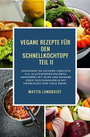 Leckere Gerichte aus dem Schnellkochtopf? Wenn Sie auf der Suche nach einer schnellen und einfachen Möglichkeit sind, Ihre Gäste mit zauberhaften Gerichten aus dem Schnellkochtopf zu verwöhnen, sind Sie hier genau richtig. Enthaltene Gerichte: Curry mit Spinat und Linsen Dampfgarspargel Einfacher Brauner Reis Einfacher Schwarze Bohnen Reis Erbsen-Spinat Pasta Feine Selleriesuppe Feine Tomatensuppe Feines Gedämpftes Gemüse Feines Mandel-Kokosnuss Risotto Frühstücksquinoa Gefüllte Paprikaschote Gekochte Okraschote Gemischtes Gemüsecurry Glutenfreie Minestrone Glutenfreier Haferbrei mit Kokosnuss Glutenfreies Polenta Grüne Bohnen mit Pilzen Haferbrei mit Äpfeln und Cranberries Haferbrei mit Erdbeeren Haferbrei mit Heidelbeeren Haferbrei mit Nuss und Banane Haferbrei mit Pfirsich Karottensuppe Kartoffelbrei mit Knoblauch Kartoffelsalat aus dem Schnellkochtopf Kartoffelsuppe mit Lauch Kichererbsen mit Tomaten Kichererbsencurry mit Kartoffeln Knoblauch-Pastinaken Gratin Köstliche Karottensuppe mit Kartoffeln Köstliches Kartoffelrisotto Kürbis mit Hafergrütze Leckere Vegetarische Pasta Leckerer Reis Linsenreis Perfekt gelungenes Quinoa Rotkohl Süß-Sauer Scharfe Kartoffeln mit Mais Scharfes Schwarze Bohnen mit Quinoa Chili Schneller Quinoa-Kohl Salat Schneller Zitronenreis Schnelles und einfaches Risotto Selbstgemachte Baked Beans Selbstgemachte Salsa Spaghettikürbis leicht gemacht Spanischer Reis Spinat-Artischocken Dip Tofu mit Brokkoli und Zucchini Würziger Jalapenoreis Zucchininudeln mit Knoblauch