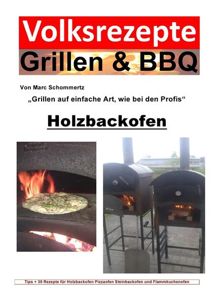 Das Thema von Teil 1 : Holzbackofen Rezepte Feuer ist ja schon faszinierend, und wenn man damit seine eigene Pizza, Flammkuchen und noch viel mehr backen kann, dann ist das schon eine tolle Sache. Mit dem hier vorliegenden Werk halten Sie eine Sammlung von Tips und Rezepten für den Holzbackofen in der Hand. Es sind einfach nachzuahmende Rezepte mit denen Sie beim nächsten Grillfest sehr glänzen werden. Was ist ein Holzbackofen und was macht man damit? Es gibt für die unterschiedlichsten Zwecke auch verschiedene Holzbacköfen bzw. je nach Verwendungszweck empfiehlt sich ein anderer Ofen. Man kann nicht nur Pizza oder Flammkuchen drin backen, nein auch Brot, Kuchen, Aufläufe oder gar ganze Spanferkel lassen sich im Holzbackofen (je nach Größe) zubereiten. Je nach Bauart wird der Ofen über eine Feuerkammer dauerhaft beheizt und in der anderen Kammer gebacken, oder es wird in der einzigen Kammer geheizt, die Glut und Asche aus dem Weg geräumt und im vorgewärmten Garraum gebacken.