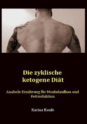 Ärzte, DGE, Verbände und Lebensmittelindustrie sind sich einig: Nahrungsfette sind ungesund und verantwortlich für den Großteil der modernen Zivilisationskrankheiten, vor allem für Übergewicht und Diabetes. Um gesund zu bleiben, sollte man möglichst viele Kohlenhydrate, moderat Protein und so wenig Fett wie möglich zu sich nehmen. Doch ist das heutzutage noch zeitgemäß? Aktuelle wissenschaftliche Erkenntnisse zeigen das Gegenteil. Ernährungsforscher raten mittlerweile von einer kohlenhydratlastigen Ernährung ab und empfehlen Low Carb High Fat Ernährungsformen (LCHF) - und dies nicht nur für Gewichtsverlust. Die anabole Diät ist eine zyklische Variante von LCHF und soll durch die sogenannten Ladetage verhindern, dass beim Abnehmen auch Muskelmasse angezapft wird. Dieses Buch erklärt die Grundlagen der modernen LCHF Ernährungsformen und stellt die anabole Diät im Speziellen vor. Der Abbau von Körperfett und gezielter Muskelaufbau führen zu mehr Gesundheit und Wohlbefinden - nicht nur für Bodybuilder. Karina Haufe arbeitet als Ernährungstherapeutin und Heilpraktikerin in eigener Praxis in München. Sie hält Vorträge, Workshops und Kochkurse zu ernährungsrelevanten Themen, bildet Ernährungsberater aus und engagiert sich ehrenamtlich gegen Lebensmittelverschwendung. Im Januar 2016 veröffentlichte sie als freie Autorin "Vegan Keto - tierfreundlich kochen ohne Kohlenhydrate". Im Oktober 2016 erschien ihr zweites Buch „Namasté - vegan kochen nach den Trigunas“ in Kooperation mit Tobias Kochseder. Mit green milk etablierte Karina Haufe ein neues Konzept kreativer veganer Kochevents und Kochkurse in München. www.ernaehrung-bewegung-muenchen.de www.greenmilk089.de