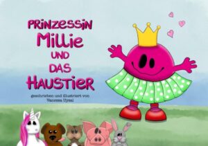 Prinzessin Millie wünscht sich ein Haustier. Die königliche Familie merkt schnell, dass es nicht einfach ist, den passenden Gefährten zu finden und erlebt dabei viele lustige Dinge. In diesem niedlich bebilderten Buch lernen Kinder auf eine spielerische Weise, dass Tiere Bedürfnisse und Eigenheiten haben, die vor der Anschaffung gründlich bedacht werden müssen.