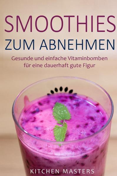 Smoothies zum Abnehmen sind seit einigen Jahren der absolute Ernährungstrend Zeit also, dass sich die Kitchen Masters der Sache mal annehmen und schauen, was eigentlich in so einem Smoothie drinsteckt, wie er genau funktioniert und wie man hiermit effektiv abnehmen und etwas für seine Gesundheit tun. Ein Smoothie an sich ist sehr einfach zuzubereiten, jedoch nur auf den ersten Blick, denn du musst auf vieles achten, wenn du einen optimal auf dich abgestimmten Smoothie herstellen möchtest. Wir beantworten Fragen wie diese: - Was gehört eigentlich in einen Smoothie? - Welche Zutaten eignen sich zum Abnehmen und welche eher nicht? - Kann ich Smoothies auch für meine Kinder zubereiten? - Was sind Superfoods und wieso sind sie so effektiv in Smoothies? - Zu welcher Tageszeit nimmst du den Smoothie am besten zu dir? Aber hier geht es nicht nur um Smoothie Rezepte! Das Buch: In diesem Buch steckt weit mehr. Natürlich geben wir ein paar Anregungen wie auch andere Smoothie Rezeptbücher, aber wir schauen uns eher an, wie du lernst, die Grundzutaten der Smoothies selbst und sinnvoll zu kombinieren. Denn dann brauchst du nie wieder Smoothie Rezeptbücher. Zu Anfang geben wir dir erstmal einen Überblick darüber, was der Smoothie eigentlich ist und was drin steckt. Dann zeigen wir dir, wie du den perfekten Smoothie zubereitest und geben dir Tipps für das perfekte Gelingen deines Smoothies. Später widmen wir uns dann noch den Themen Superfoods, mit Smoothies abnehmen, Detox Smoothies und vielem mehr. Lass dich entführen in die schöne und leckere Welt der bunten Smoothies. Lies unser Buch und probiere eine Smoothie Kur aus Abnehmen mit Smoothies: Mit Smoothies abzunehmen, ist die einfachste und genialste Form des Abnehmens. Das Schöne daran ist nämlich, dass es einfach ein positiver Nebeneffekt der richtigen Anwendung von Smoothies ist. Du musst dich nicht sonderlich anstrengen, um gute Ergebnisse zu erzielen. Du musst lediglich die richtigen Dinge tun.