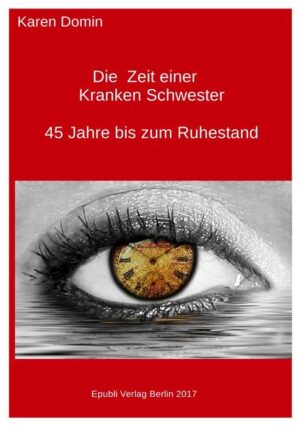 Eigentlich wollte sie Lehrerin werden, daraus wurde aber nichts. Also wurde sie Krankenschwester und schreibt über die Zeit ihres beruflichen Lebens. die Geschichte beginnt an der Charite und endet in einem ambulanten Pflegedienst. Eigene Erfahrungen Erlebnisse Erinnerungen Krankheiten Mobbing Freude und Tatsachen sind hier zu lesen. 45 Jahre bis zur Rente, ein Rückblick in die Vergangenheit, den die Zukunft nicht bereut hat.