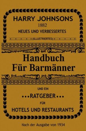 In den 1860er Jahren erstmals erschienen und mehrfach überarbeitet, zählt Harry Johnsons Handbuch für Barmänner (Originaltitel "Bartenders' Manual") zu den Klassikern der Barliteratur und ist eines der ältesten Bücher zum Thema. Die vorliegende Ausgabe ist eine vollständige Übersetzung der letzten Auflage von 1934 und erscheint zum ersten Mal überhaupt in Deutscher Sprache. Johnson entführt den Leser in eine Zeit, da Bartender offenbar noch ermahnt werden mussten, bei einem Vorstellungsgespräch ja nicht auf einem Zahnstocher oder einer Zigarre herumzukauen, auf den Fußboden zu spucken oder anderen üblen Angewohnheiten nachzugeben. Er gibt Ratschläge zum Führen einer Bar ebenso wie zum Umgang mit Angestellten und Gästen oder wie man Bierfässer und Weinflaschen angemessen handhabt. Zusätzlich dazu listet er eine ganze Bandbreite an Cocktailrezepturen aus der Alten und der Neuen Welt auf, die zur damaligen Zeit "in" waren und sich großer Beliebtheit jenseits wie diesseits des Atlantiks erfreuten. Das Handbuch für Barmänner ist nicht nur ein Fenster in die Vergangenheit, es zeigt außerdem auf, wie professionell einige Barkeeper schon damals ihrem Beruf nachgingen - eine Tatsache, die wir heutzutage nur allzu gerne vergessen oder ignorieren und die USA des 19. Jahrhundert stattdessen vielmehr mit staubigen Westernsaloons und schmutzigen Biergläsern in Verbindung bringen. Dieses Buch ist ein Muss für Profis ebenso wie für enthusiastische Hobbymixer.