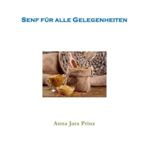 Lass Dich doch mal auf etwas Eigenes ein und nutze dieses Buch, um ebenso wie die damals 14-jährige Autorin etwas selbst zu kreieren. Es war mit viel Fleiss verbunden, die Autorin hat Senfpflanzen selbst aus Samen gezogen, Senfsaat gemahlen, die Rezepte hergestellt, leicht verändert, einen Umfrage gestartet, die Rezepte fürs Buch ausgewählt. Danach wurde von Ihr das Design vom Buch erstellt, Korrekturen durchgeführt, in den Druck gegeben. Es gehörten zu diesem Abschlussprojekt noch das Erstellen einer sehr detaillierten Dokumentation über den Ablauf des Projektes. Ebenso wurde eine Ausstellung in der Schule organisiert. Da schaffte es Anna Jara, in einer regionalen Zeitung mit Bild Erwähnung zu finden. Es folgte zu guter Letz eine Powerpoint Präsentation mit Vortrag. Danach wurde sie von den Lehrern bewertet und ihre eigenen Worte sind, dass sie der Aufwand sehr gelohnt hat, die Note für diese Arbeiten war sehr gut. Sie möchte mit diesem kleinen Buch anderen Jugendlichen einen Anreiz geben, dass diese auch kleine Dinge selbstständig herstellen können. Sie sollten nur eine genaue Planung haben und an sich selbst glauben. Auf diesem Weg möchte sich die Autorin nochmal bei allen bedanken, welche sie mit Rat und Tat bei der Realisierung ihres Projektes unterstützt haben.