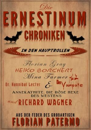 Der erste Band der »Ernestinum- Chroniken« beinhaltet eine Sammlung von Erzählungen verschiedenster Art, die alle vom Leben und Wirken der Schüler und Lehrer des vollkommen fiktiven Gymnasiums Ernesto in Gotha handeln. Dabei wird schnell klar, dass das Ernesto kein gewöhnliches Gymnasium ist, denn es geschehen merkwürdige Ereignisse, deren göttlicher Ursprung nicht verneint werden kann....