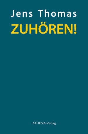 »Viele Menschen haben das Zuhören verlernt. Kaum jemand hört noch richtig hin, geschweige denn, wirklich zu. Doch ein offenes Ohr ist der Türöffner für eine gelungene Kommunikation.« Dem Hören, genauer noch dem erwartungsfreien Zuhören widmet sich der Musiker Jens Thomas mit Leidenschaft. Geschichten, Erlebnisse, Begegnungen auf der Bühne und im Alltag reflektiert er im Hinblick auf das Hören. In seiner Entwicklung vom Klavier übenden Kind bis zum professionellen Künstler wird das Zuhören immer mehr zum lebenswichtigen Element, aus dem sich seine Kreativität speist. Der Autor verknüpft das Hören mit so unterschiedlichen Begriffen wie Freiheit, Erinnerung, Wege und Ziele, Medialität und Resonanz, Improvisation und Politik. Mit konkreten Hörübungen am Ende des Buches werden die Leser und Leserinnen und Leser ermutigt, sich bewusst aufzumachen in das Abenteuer Zuhören.