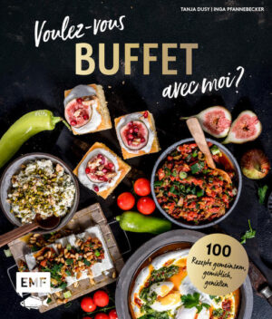 Jetzt kommt das Buffet! Kombinieren Sie süße Klassiker des Brunch mit deftigem Essen zu opulenten Mahlzeiten, die zu jeder Tages- und Nachtzeit einfach nur lecker sind. Die Rezepte lassen sich zu 15 Buffets kombinieren, die keine Wünsche offen lassen. Beim Schweizer Frühstück kombiniert man Bircher Müsli mit Spiegelei-Rösti und beim Bayerischen Frühstück wird die klassische Weißwurst als Salat angeboten, begleitet von Radieschen-Carpaccio. Auch Klassiker wie Egg Benedict, Scones, Burritos und Pancakes werden in vielen Varianten präsentiert - mal mit Pilzen und Sour Cream, mal mit Bananen und Blaubeeren. Von Skandinavien über die USA bis nach Mexiko - die 100 Rezepte machen glücklich, notfalls auch erst um Mitternacht. Buffet - mit dieser Kombination ist endlich genug Zeit für die schönste Mahlzeit des Tages!