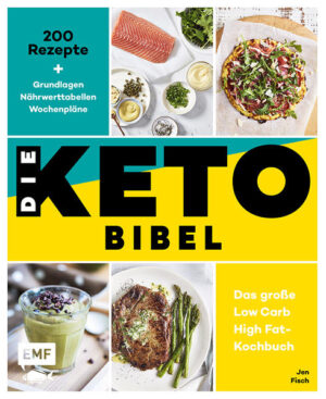 - Die große Keto-Bibel mit 200 Rezepten und allen wichtigen Grundlagen rundum die beliebte Low Carb High Fat Methode - Stars und Sportler schwören drauf: erfolgreich abnehmen und die eigene Leistung steigern dank ketogener Ernährung - Mit Nährwertvergle