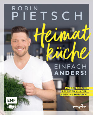 - Das erste Kochbuch von TV- und Sternekoch Robin Pietsch - bekannt aus der Sendung "MDR um 4" - Einfach geniale Heimatküche - mit 80 überraschenden Rezepten: Königsberger Klopse Burger mit Gemüse-Chips, Pellkartoffel-Schaumsuppe und vieles mehr - Spannen