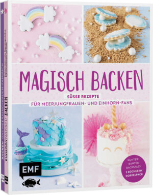 - So gelingt jede Themenparty: Mit tollen Backrezepten aus der magischen Welt der Einhörner und dem faszinierenden Reich der Meerjungfrauen - Mit mehr als 35 Rezepten verzaubern lassen: Von Einhorn-Cupcakes und Mermaid-Torte bis zu Regenbogenkeksen und Ok