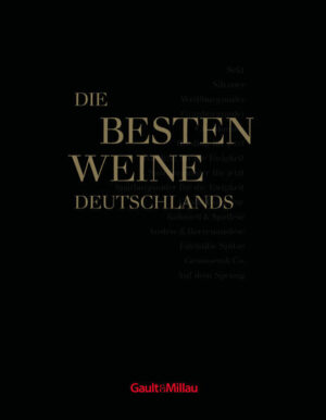 Gault & Millaus neuer Guide „Die besten Weine Deutschlands“ zeigt nicht nur die Qualität, sondern auch die Diversität des deutschen Weines auf! Entdecken Sie 150 Empfehlungen von 150 verschiedenen Weingütern - ausgewählt aus rund 8000 verkosteten Weinen und aufgeteilt in verschiedene Rebsorten und Kategorien. Mit persönlichen Porträts von zehn Winzer-Ikonen, die das Bild der deutschen Spitzenweine auch im Ausland entscheidend geprägt haben.