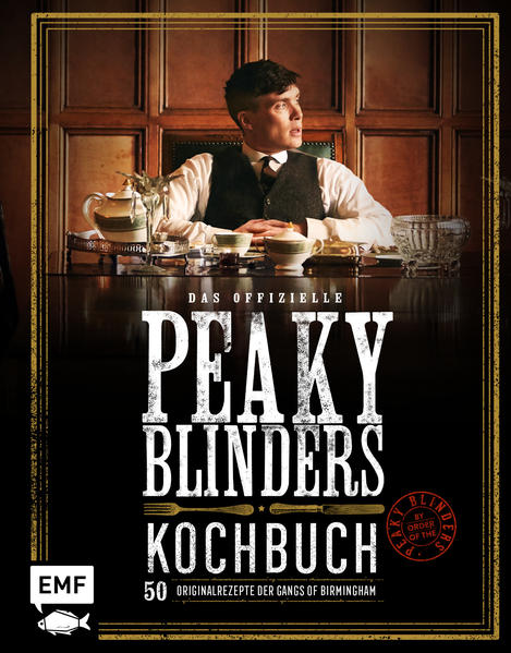 - Höllisch gut: 50 Original-Rezepte der Peaky Blinders entführen an ikonische Orte wie The Garrison, Eden Club und The Arrow House - Atmosphärische Bilder aus der legendären BBC-Serie zum Eintauchen in die Unterwelt der gefürchtetsten Gang aus Birmingham