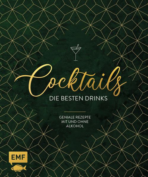 - Alkoholische und alkoholfreie Cocktails sowie Longdrinks einfach zu Hause mixen - Einzigartiges Design und edle Goldelemente treffen auf Rezept-Vielfalt pur - Mit allen wichtigen Basics und über 100 Rezepten - für grenzenloses Cocktailvergnügen