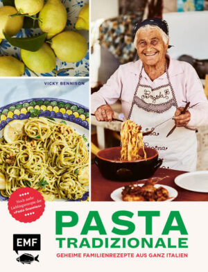 - Endlich Nachschub zum gefeierten Bestseller: 60 neue Geheimrezepte der charmanten "Pasta Grannies" und herzerwärmende Stories rund um ihre Familienküchen - Bestseller-Autorin Vicky Bennison reist zu "Nonnas" in ganz Italien und präsentiert die besten