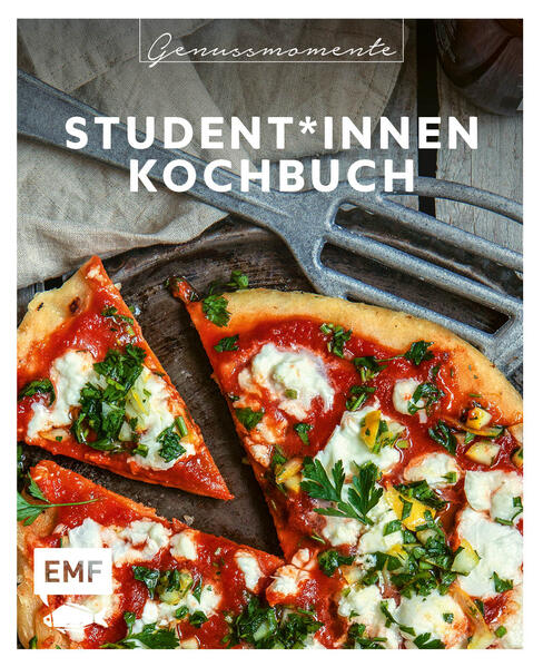 25 ultimative Student*innen-Rezepte zum unschlagbaren Preis Die Food-Reihe im handlichen Format und modernem Design Drei neue starke Themen: One Pot, Backen klein & fein und Student*innen-Kochbuch