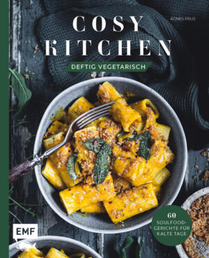 60 deftig-vegetarische Soulfood-Rezepte, die mit den besten Zutaten der Herbst- und Wintersaison für gute Laune auf dem Teller sorgen Wärmt Bauch und Seele: Duftende Suppen, dampfende Pasta, würzige Ofenlieblinge und auch Süßes darf nicht fehlen Unvergesslich-köstlicher Geschmack trifft auf gesunde, nachhaltige Küche - liebevoll abgerundet durch moodige Bilder aus der kalten Jahreszeit