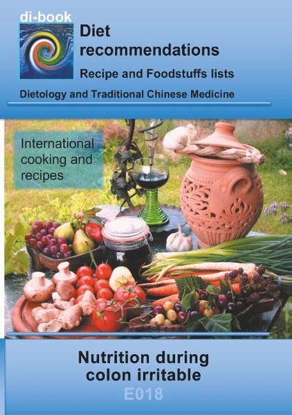 di-book - nutritional counseling after syndromes - Diet recommendations, recipes and food supplements for supporting the school medicine therapy. The recipes help you to cook tasty dishes. All recipes with cooking instructions, calorie indications and description of the effect. The foods are shown in categories recommended, yes, little and no and help you to orientate if your own recipes should be cooked.