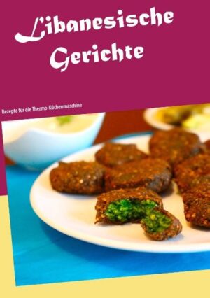 Vielfältig, schmackhaft und gesund. Dies zeichnet libanesisches Essen aus. In den Händen halten Sie eine Rezeptsammlung mit 27 raffinierten Gerichten aus der libanesischen Küche, allesamt zubereitet mit der Thermo-Küchenmaschine. Das Buch beinhaltet sowohl Vorspeisen und Hauptspeisen, als auch typisch libanesische Desserts. Hier finden Sie nicht nur viele Eintopfgerichte, wie Dawud basha (Kartoffel-Hackfleischfrikadellen-Eintopf), Yachnet basella (Erbsen-Möhren-Eintopf) oder Makhluta (Gemischter Bohneneintopf), sondern auch das Rezept für Baharat (Sieben-Gewürz), das in zahlreichen libanesischen Gerichten verwendet wird. Dank Thermo-Küchenmaschine kann es fix zubereitet werden. Die Auswahl an Gerichten in diesem Buch ist familientauglich und schmeckt Klein und Groß.