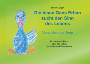 Im zweiten Band der Reihe "Die blaue Gans Erhan" sucht diese zusammen mit ihrer abenteuerlustigen Schwester Hermine (die Kriegerin) nach dem Sinn des Lebens. Anhand von Alltagserlebnissen und frech illustrierten Geschichten gehen beide der Frage nach, was man auf dieser Suche alles beachten sollte. Körper, Geist, Seele und die Magie des Augenblicks begleiten den Weg der beiden. Wer wissen möchte, wie man einen Kraken-Power-Killer besiegt und auf welche Weise eine Schneeflocke Trost spenden kann, nehme dieses ermutigende Büchlein zur Hand. Für Kinder und Erwachsene gleichermaßen geeignet.