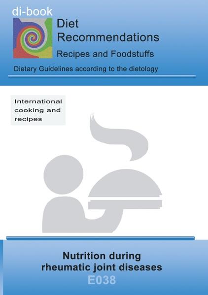 di-book - nutritional counseling after syndromes - Diet recommendations, recipes and food supplements for supporting the school medicine therapy. The recipes help you to cook tasty dishes. All recipes with cooking instructions, calorie indications and description of the effect. The foods are shown in categories recommended, yes, little and no and help you to orientate if your own recipes should be cooked.