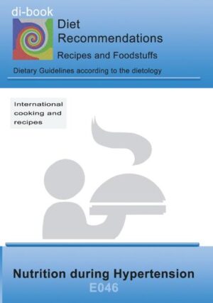 di-book - nutritional counseling after syndromes - Diet recommendations, recipes and food supplements for supporting the school medicine therapy. The recipes help you to cook tasty dishes. All recipes with cooking instructions, calorie indications and description of the effect. The foods are shown in categories recommended, yes, little and no and help you to orientate if your own recipes should be cooked.