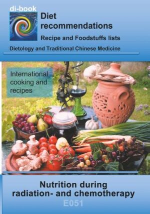 di-book - nutritional counseling after syndromes - Diet recommendations, recipes and food supplements for supporting the school medicine therapy. The recipes help you to cook tasty dishes. All recipes with cooking instructions, calorie indications and description of the effect. The foods are shown in categories recommended, yes, little and no and help you to orientate if your own recipes should be cooked.