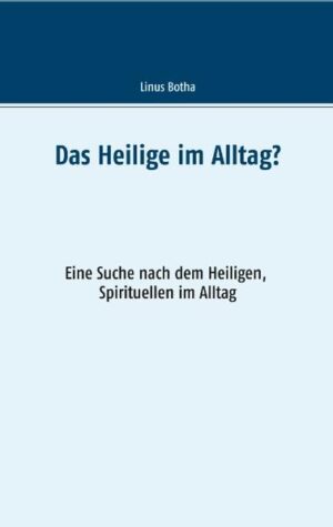 Dieses Buch möchte verschiedene Zugänge zum Heiligen, zu Spiritualität ermöglichen. Das Heilige ist rational und irrational zugleich und entzieht sich jeglicher Kontrolle-und doch können wir Heiliges fragmenthaft immer wieder erfahren, wenn wir uns auf den Weg machen, "Es" zu suchen und zu finden, wenn wir ins Gespräch, in den Dialog gehen, wenn wir Räume der Stille zulassen.