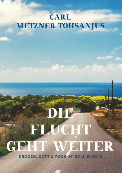 Die Flucht geht weiter. Einmal unterwegs gewinnt Geraldo, der Held des Buches, Gefallen daran, auf Achse zu sein. Auch diesmal geht nicht alles glatt, was der Musiker und Ex-Taxifahrer anpackt. Bis zum großen Showdown des zweiten Bandes des Road-Movies in Buchformat ist es allerdings noch ein weiter Weg, der den Protagonisten nach Katalonien, Ibiza und Nordafrika führen wird. Dieser Roman ist die Fortsetzung des 2009 erstmals erschienenen Buches "Drogen, Gott & Rock 'n' Roll", das jetzt in Neuauflage ebenfalls bei BoD unter dem Titel "Eine Flucht nach vorn" erhältlich ist.