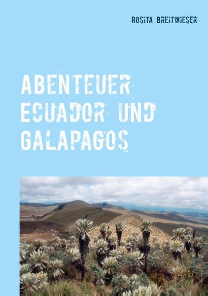 Die Galapagosinseln zählen nach wie vor zu den größten Naturschätzen unserer Erde mit einer einzigartigen Tierwelt, die noch heute, wie zu Darwins Zeiten, aus nächster Nähe beobachtet werden kann. Die unter dem Weltnaturerbe stehenden Inseln beherbergen eine Vielzahl von endemischen Tier- und Pflanzenarten. Ecuador, das kleine Land an der Grenze zu Peru und Kolumbien, zu dem auch die Galapagosinseln gehören, zeichnet sich aus durch eine landschaftliche Vielfalt, die vom westlichen Küstenbereich der Schwemmebenen über die zentrale Andenregion mit dem 6310 m hohen Chimborazo, dem höchsten Berg Ecuadors, bis zu den tropischen Regenwäldern des Amazonasbeckens reicht. Die Autorin schildert in diesem Buch ihre Reiseerlebnisse, die mit einer Kreuzfahrt auf den Galapagosinseln begannen. Nach einem "schwarzen Tag" in Quito ging die Reise, zusammen mit ihrem Mann, weiter in den Norden Ecuadors in die Wunderwelt der Frailejones - gigantischer Mönchsgewächse. Es folgten Bergtouren in den zentralen Anden, ein "sogenannter" Relaxtag in Baños unter einem rauchenden Vulkan, und schließlich begaben sich die Autorin und ihr Mann in Begleitung eines Guides, eines Eseltreibers und drei Eseln auf eine abenteuerliche Trekkingtour auf dem Inca Trail, der durch die einsame und karge andine Bergwelt von herber Schönheit führte.