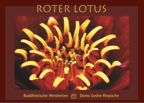 Buddhistische Spiritualität, Inspiration, Freude Wir hoffen, diese inspirierenden und nachdenklich stimmenden Zitate der neunten Domo Geshe Rinpoche werden Ihre Freude wecken, wie im Laufe der Jahre bei so vielen ihrer Schüler. Begleitet werden die Zitate von zuinnerst anrührenden magischen Naturfotografien, die die Künstlerin Sarah H. Kirsch mit tiefem Einfühlungsvermögen passend zu den Texten ausgewählt hat. Auch wenn der Buddhismus schon sehr alt ist, bleibt er unverbraucht und frisch, heute aktueller denn je. Seine Lehren, bekannt für Reinheit, Frieden und Gelassenheit, wecken in uns Mut und Entschlossenheit, um wie der Lotus aus dem Schlamm des gewöhnlichen Lebens aufzusteigen und Erleuchtung zu erlangen, rein und klar und unberührt von Anhaftung, Zorn und Unwissenheit.