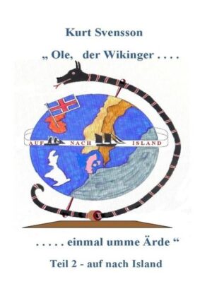 Und das geschieht im Buch Teil 2 „Auf nach Island“: Lars, eines der 7 Kinder aus dem Buch Teil 1, lebte in den vergangenen 12 Jahren, seitdem die Kinder auseinander gingen, in Skagen, arbeitete dort im Fischfang. Als 18-jähriger beschließt er, mit seinem großen 2-mastigen Segelschiff auf Weltreise zu gehen. Für sein Vorhaben kann er seine Freunde von damals begeistern, mitzukommen. Nach einer Probefahrt durch Dänemark steuern sie Norwegen an, um Anne und Ole abzuholen. Als erstes Etappenziel haben sie sich Island ausgesucht. (so wie die Wikinger vor 1000 Jahren begannen). Dort angekommen erfahren sie, dass eine Horde von Streitsuchenden die Insel terrorisieren, die sich „Red-Erik-Fanclub“ nach ihrem verstorbenen Vorbild Erik der Rote * nennen und auf ihren wilden Islandponys die Gegend für alle unsicher machen. Ole und seine Freunde wollen zusammen mit den Einheimischen dem ein Ende setzen. Mit Hilfe der Wikinger der Färöer-Inseln gelingt es ihnen auch, die Halbstarken von der Insel zu jagen. Am Ende heißt es wieder: „Leinen los, wir segeln weiter!“ Die 13 Kapitel beinhalten wieder packend geschriebene Abenteuer, wie sie nur der Autor Svensson gewaltfrei, humorvoll, einfühlsam und originell in norddeutscher Art in Worte fassen kann. Während im 1. Buch die Akteure in erster Linie 6-Jährige Kinder sind, wird ab dem 2. Buch deutlich, dass es durchaus auch Literatur für Erwachsene ist, „deren Phantasie noch lebt“. Nicht nur die Erdumsegelung von einem Land zum anderen entwickelt sich weiter, sondern auch die Akteure selbst, das Miteinanderleben an Bord, neue Mitsegler, neu gewonnene Freunde kommen hinzu. Alles spielt zur Zeit der Wikinger vor etwa 1100 Jahren. Einiges passt in diese Zeit, wie z.B. der Wikinger Erik, der Rote *, der tatsächlich um 850 n. Chr. sein Unwesen auf den Färöern und Island trieb. Anderes dafür ist frei erfunden - wie das 2-mastige Segelschiff - diese Art gab es erst ab etwa 1850!!! So wird Reales, Vorstellbares und Phantasie miteinander verschmolzen. Weiter geht‘s: „einmal umme Ärde - Teil 3 nach Grönland“ Es erscheint im Spätherbst auch bei BoD mit ISBN-Nummer im Internet. Wer es nicht abwarten kann: In Papierform gibt es das fertige Buch schon aus erster Auflage (noch ohne ISBN-No.), aber völlig identisch. Erhältlich beim Autor gegen Vorkasse, Anfrage per Mail : wikinger.kurt@freenet.de Teil 4 geht nach Neufundland, erscheint bei BoD im Frühjahr 2019. Also: "Ole" immer mal wieder im Internet suchen!