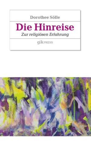 Man könne dieses Buch von Dorothee Sölle nicht aus der Hand legen, ohne von der Unabdingbarkeit der Aussage berührt zu sein-nicht ohne persönliche Betroffenheit, schrieb Liselotte Funde in einer Rezension der "Zeit", als das Buch 1975 gerade neu erschienen war. Die Jahrzehnte, die seitdem verstrichen sind, haben die Gedanken von Dorothee Sölle (1929-2003) nur noch aktueller werden lassen: Die "Reise" als altes Bild für die Erfahrungen der Seele auf dem Weg zu sich selbst, die aber nicht als Reise weg von der Welt und der Verantwortung in ihr verstanden werden sollte.